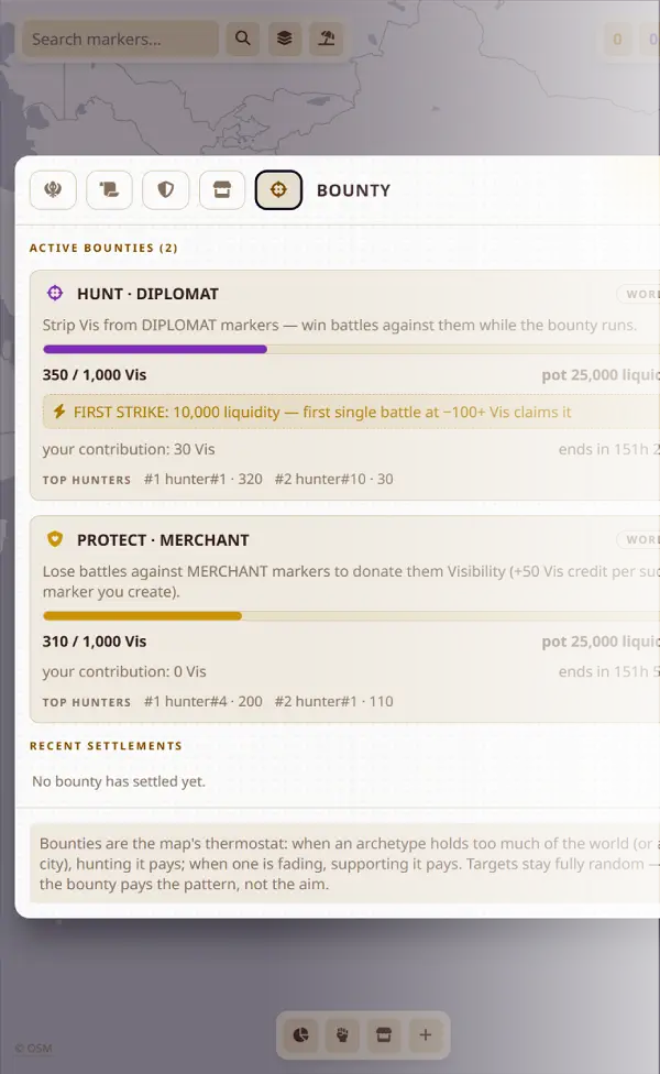 HoldSPOT application screenshot